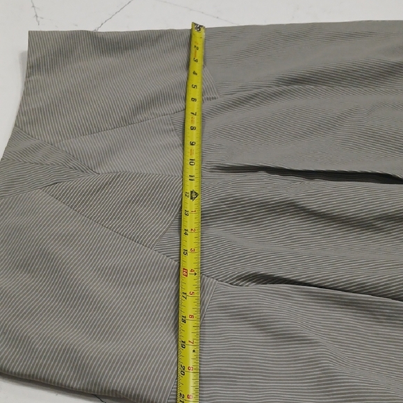 Ronen Chen Tan Midi A-Line Iris Skirt Pleated Work Sz 4 New With Tags - Picture 13 of 14